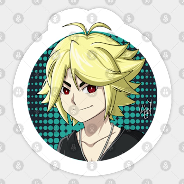 Fubuki from Beyblade Burst Turbo Sticker by Kaw_Dev